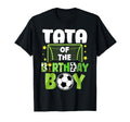 Soccer Tata Birthday Party Family Matching T-Shirt - Trendy Graphic Unisex