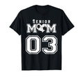 Proud Senior Soccer Mom Custom T-Shirt - Fun Novelty Design for Adults