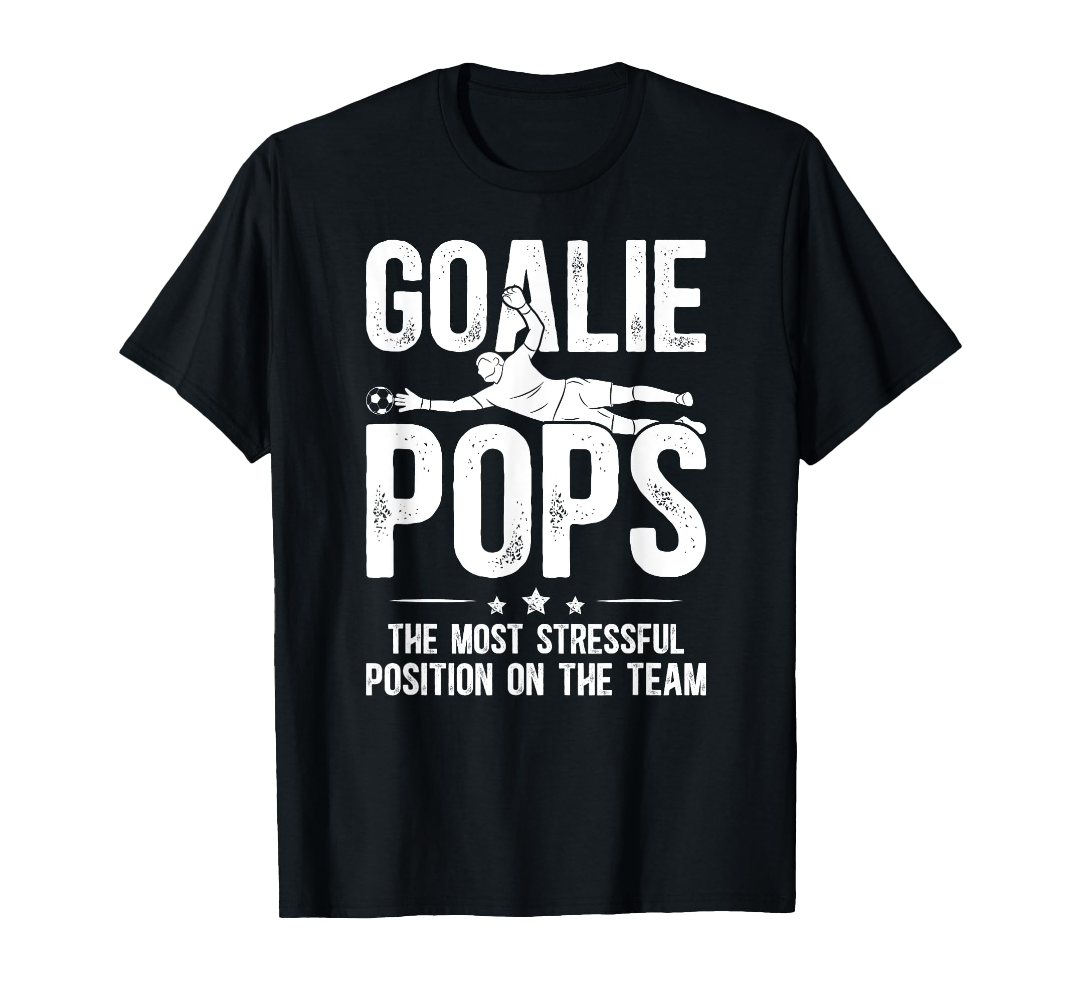 Soccer Goalie Pops Definition Soccer T-Shirt - Fun Novelty Design Unisex