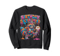 Raccoon Soccer Squad Party Animal Sweatshirt - Custom Art Print Unisex