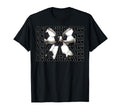 Goals Soccer Coquette Bow T-Shirt - Custom Art Print for Adults