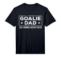 Mens Goalkeeper Dad Wie Normal Dad Aber T-Shirt - Trendy Graphic Unisex