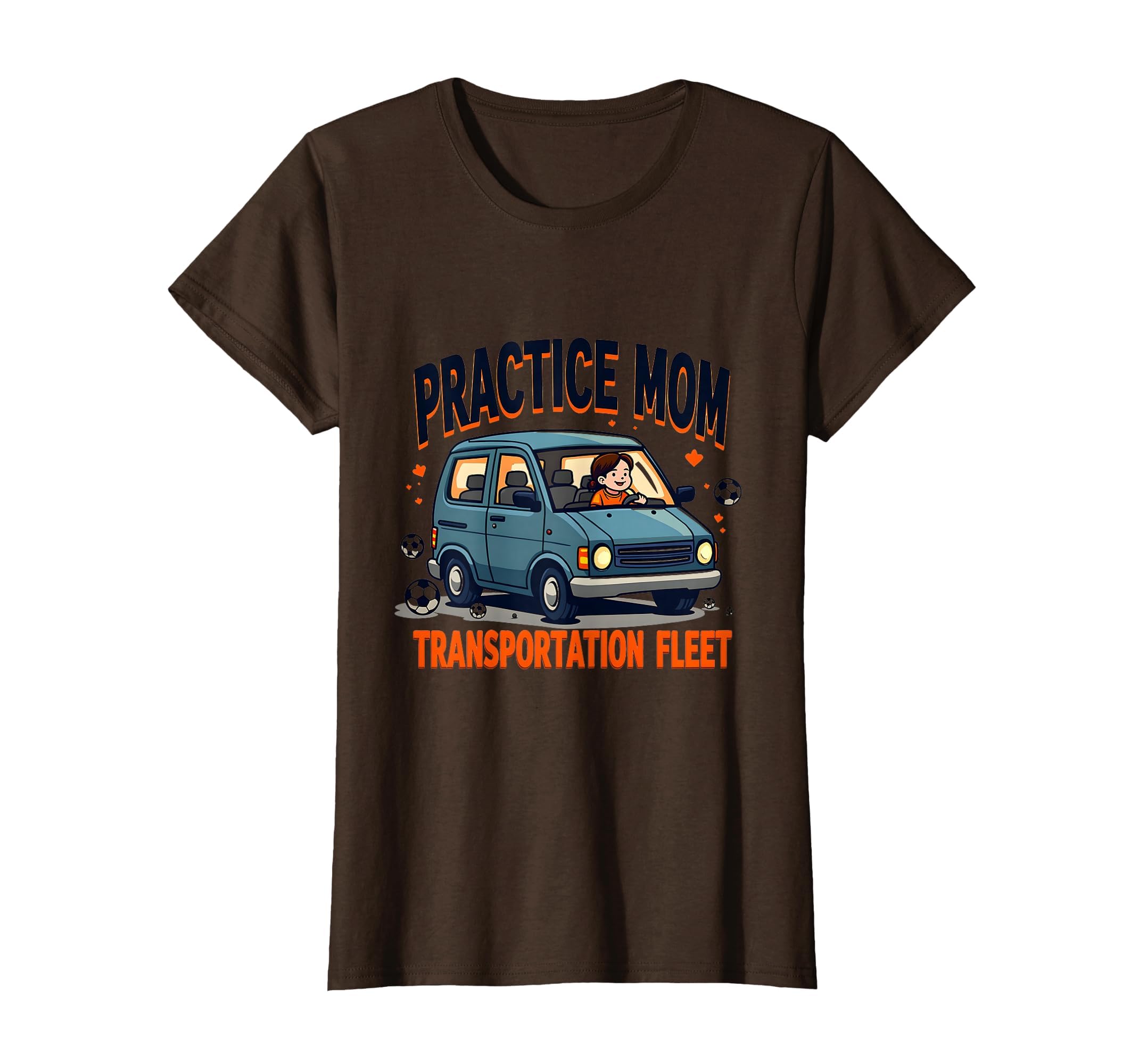 Practice Mom Transportation Fleet T-Shirt - Minimalist Print Men Women