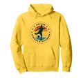 Soccer Silhouette Present Players Hoodie - Fun Novelty Design Men Women
