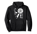 Soccer Love Gift Football Player Teens Hoodie - Streetwear Style Unisex