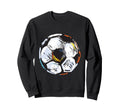 Soccer Player Sports Sweatshirt - Trendy Graphic for Adults