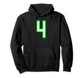 White Lime Sport Team 4 Hoodie - Novelty Apparel for Adults