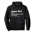 Soccer Funny Dictionary Definition Hoodie - Aesthetic Graphic Men Women