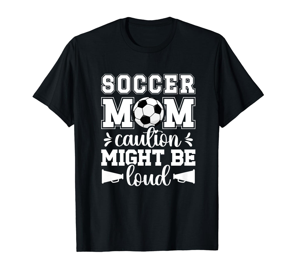 Soccer Mom Funny Mom Soccer Player Mama T-Shirt - Trendy Graphic for Adults