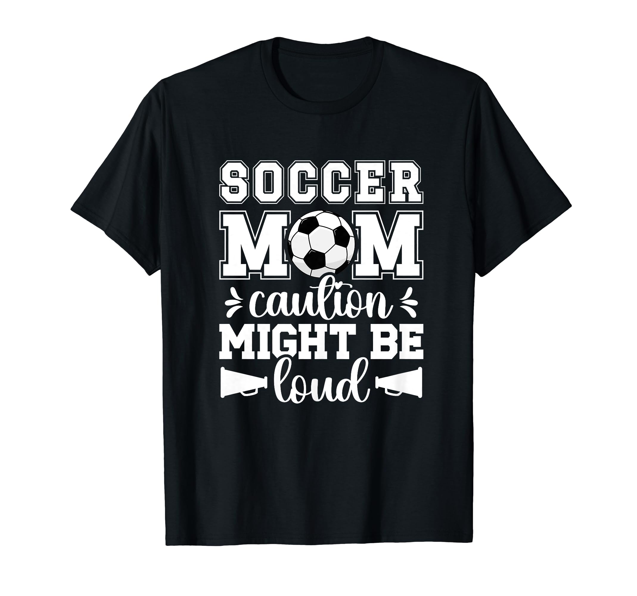 Soccer Mom Funny Mom Soccer Player Mama T-Shirt - Trendy Graphic for Adults