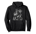 Gordon Setter Motorbike Love Footbal Hoodie - Custom Art Print Men Women