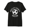 Greeley County Soccer Distressed 90S T-Shirt - Custom Art Print for Adults