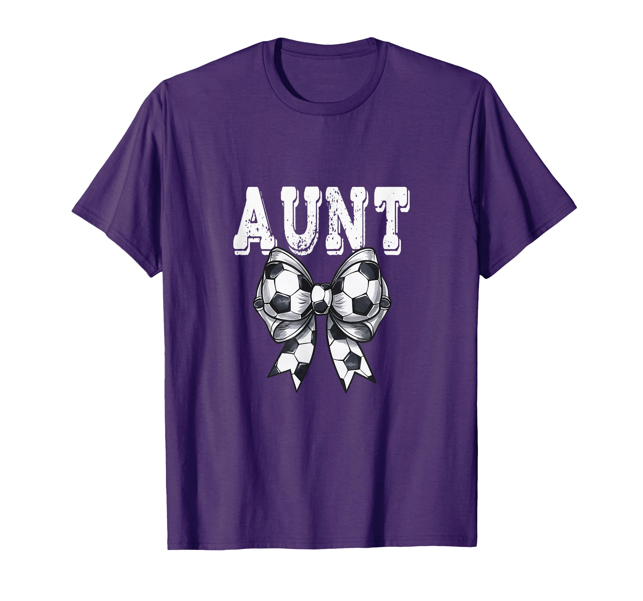 Coquette Soccer Bow Mom Aunt Grandma T-Shirt - Trendy Graphic for Adults