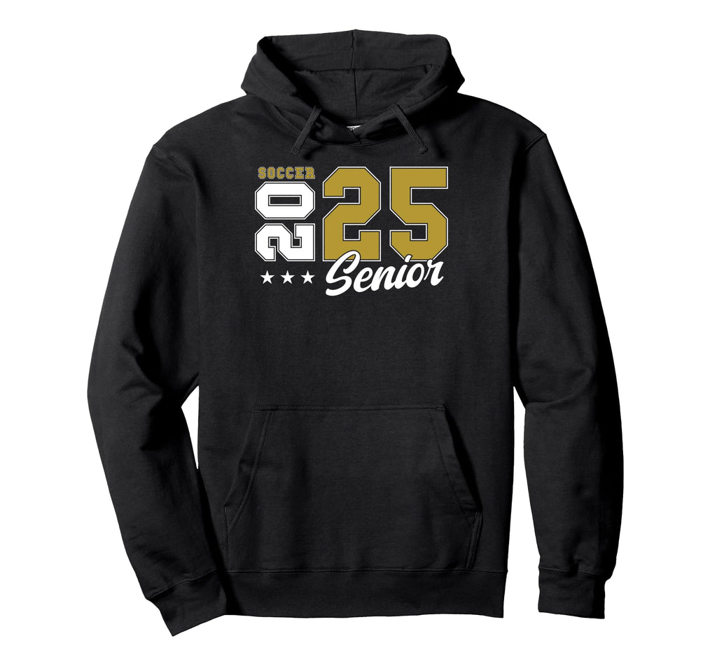 Soccer Senior Night Soccer Senior 2025 Hoodie - Novelty Apparel Unisex