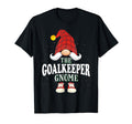 Goalkeeper Gnome Family Pajama T-Shirt - Trendy Graphic Men Women