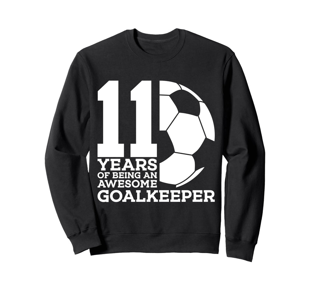 Soccer 11 Years Awesome Soccer Sweatshirt - Graphic Print for Adults