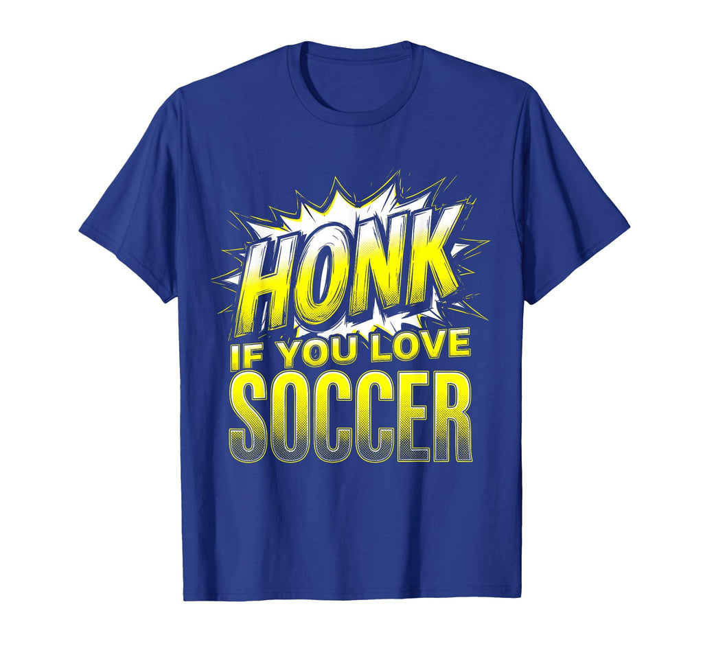 Honk If You Love Soccer Mom T-Shirt - Aesthetic Graphic Men Women
