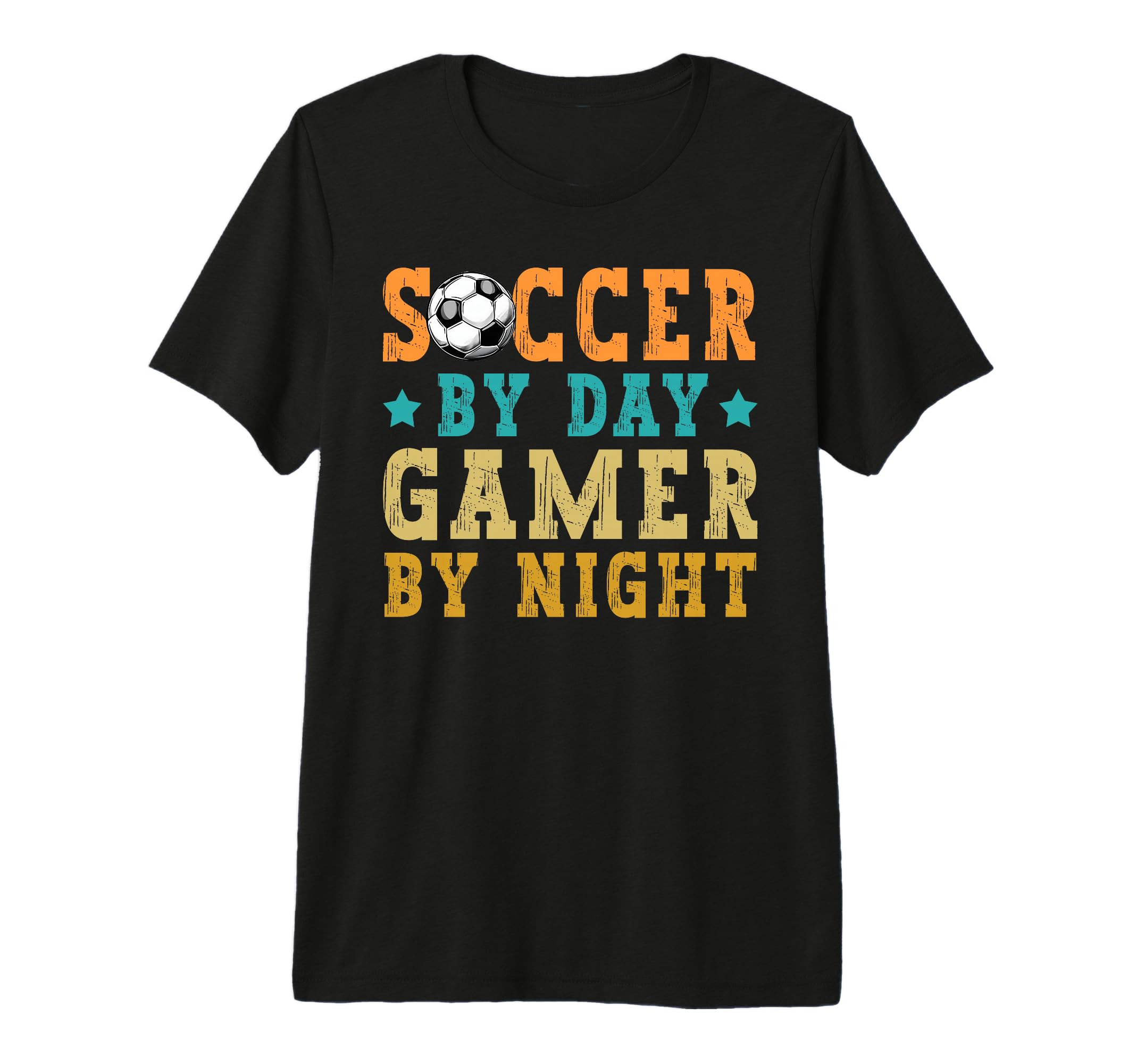 Soccer Day Gamer Night Funny Soccer T-Shirt - Streetwear Style for Adults