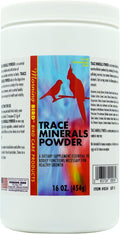 Morning Bird Trace Minerals Powder for Birds, 16 oz