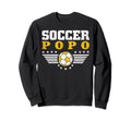 Soccer Popo Funny Sports Players Sweatshirt - Minimalist Print Men Women