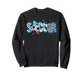 Soccer Game Day Mom Daughter Sweatshirt - Casual Everyday Wear Unisex