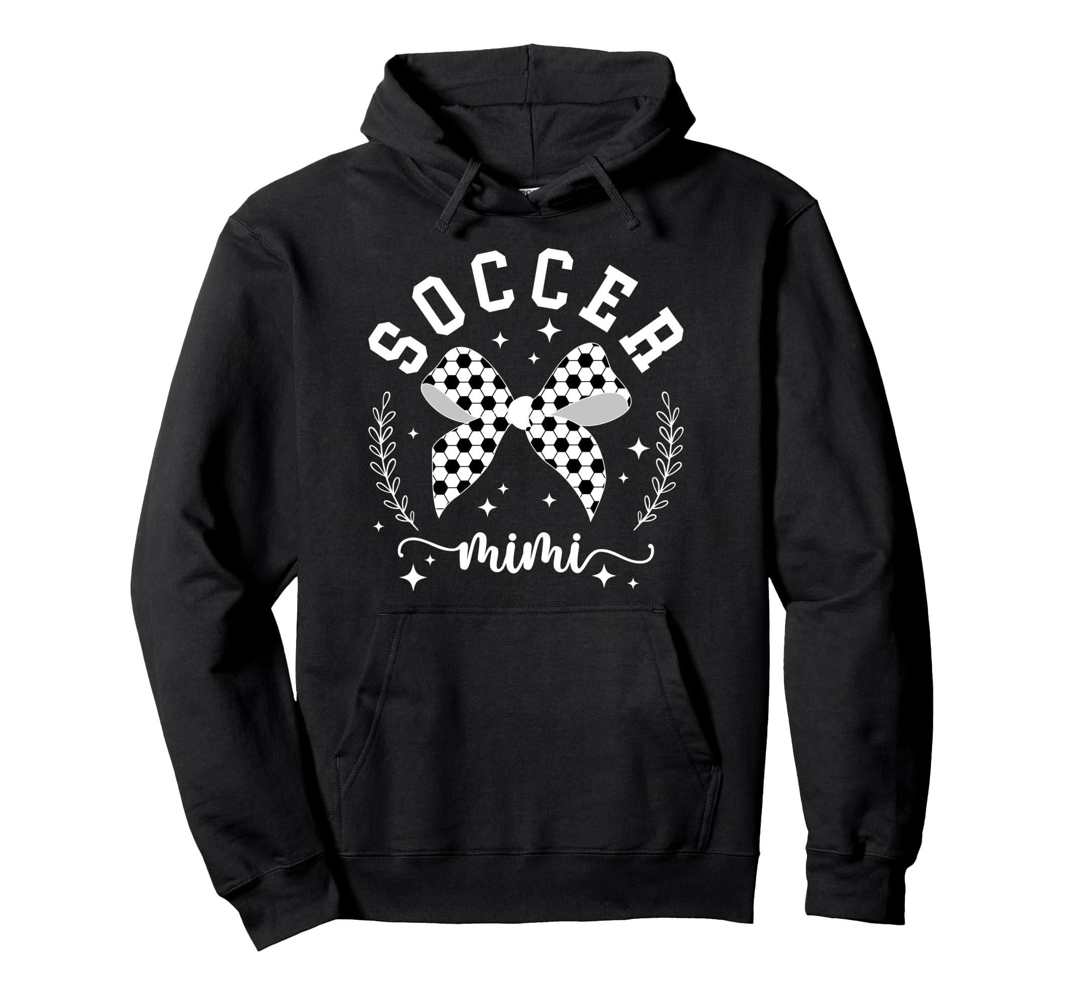 Soccer Mimi Grandma Mimi Soccer Hoodie - Fun Novelty Design Men Women