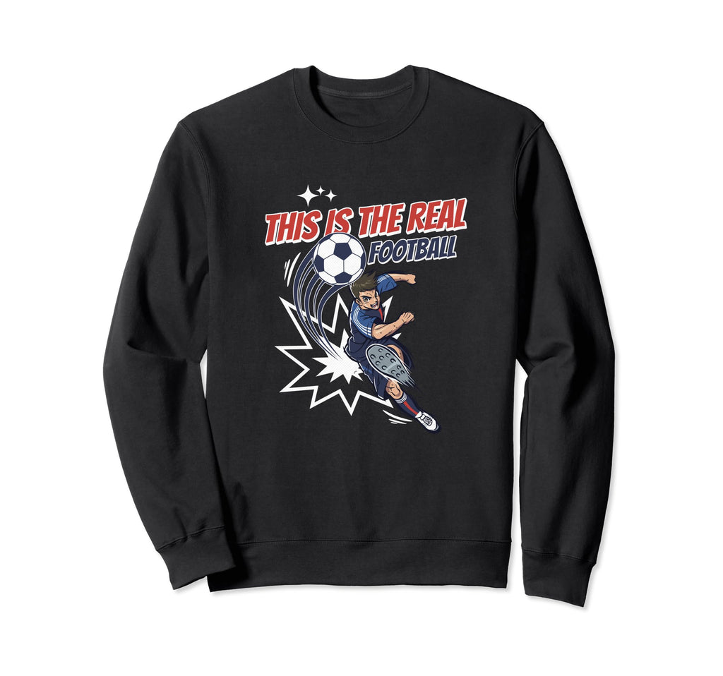 This Is Real Football Soccer Love Sweatshirt - Custom Art Print for Adults