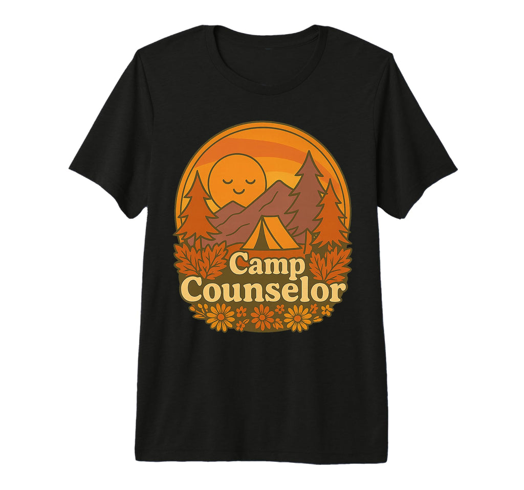 Summer Camp Counselor Band Camp Music T-Shirt - Aesthetic Graphic Unisex