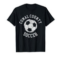 Comal County Soccer Distressed 90S T-Shirt - Aesthetic Graphic Men Women