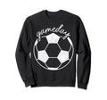 Soccer Player Gameday Coach Sports Sweatshirt - Graphic Print Men Women