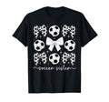 Soccer Sister Coquette Sister Soccer T-Shirt - Unique Graphic Men Women