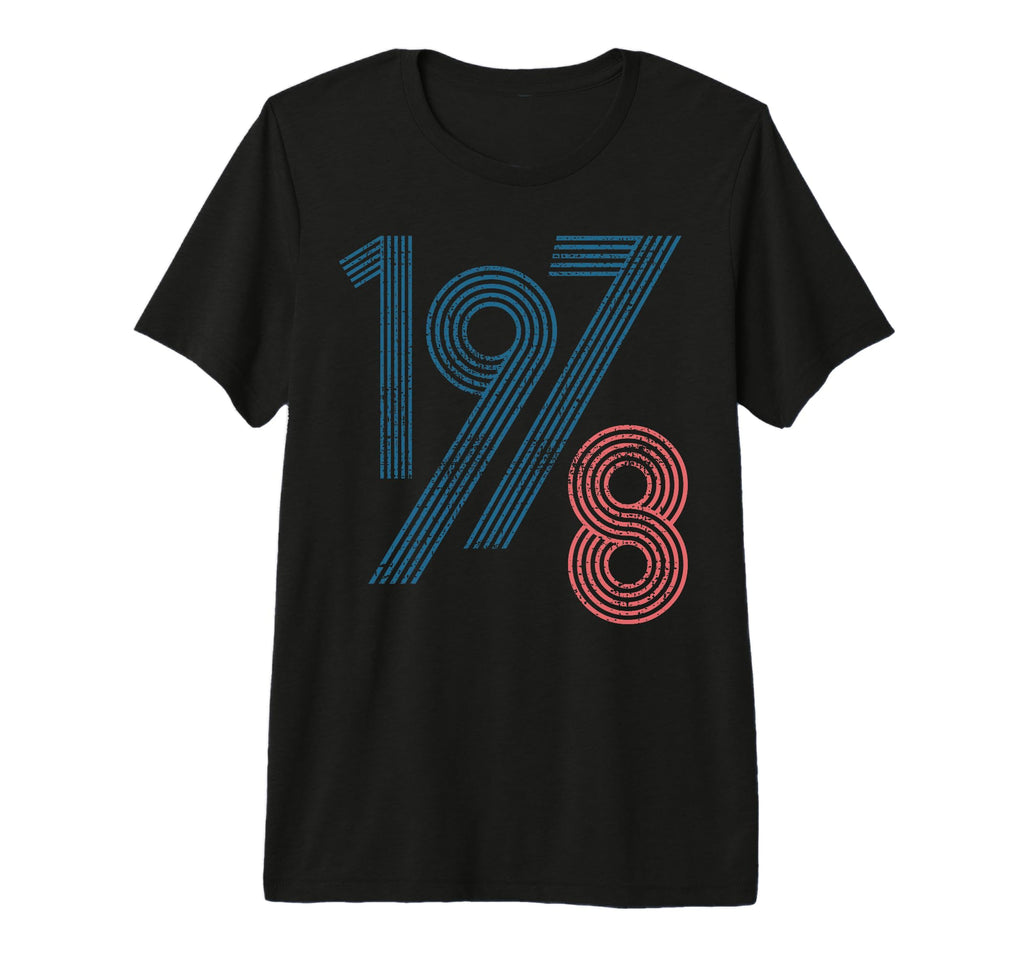 1978 Birthday Gift 70S Soccer Tri T-Shirt - Custom Art Print Men Women