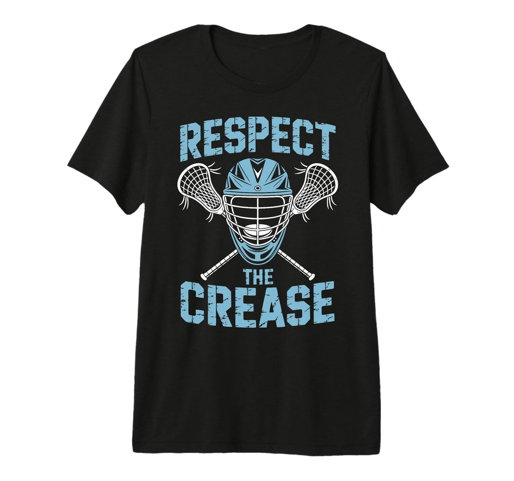 Lacrosse Goalie Crease Lax Goalkeeper T-Shirt - Trendy Graphic for Adults