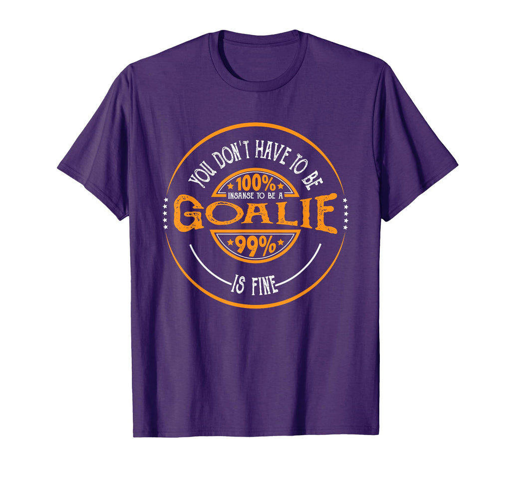 Lacrosse Goalkeeper Lax Player Funny T-Shirt - Graphic Print Men Women