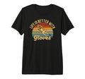 Mens Life Is Better Gloves Goalie T-Shirt - Casual Everyday Wear Men Women