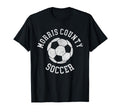 Morris County Soccer Distressed 90S T-Shirt - Aesthetic Graphic Men Women