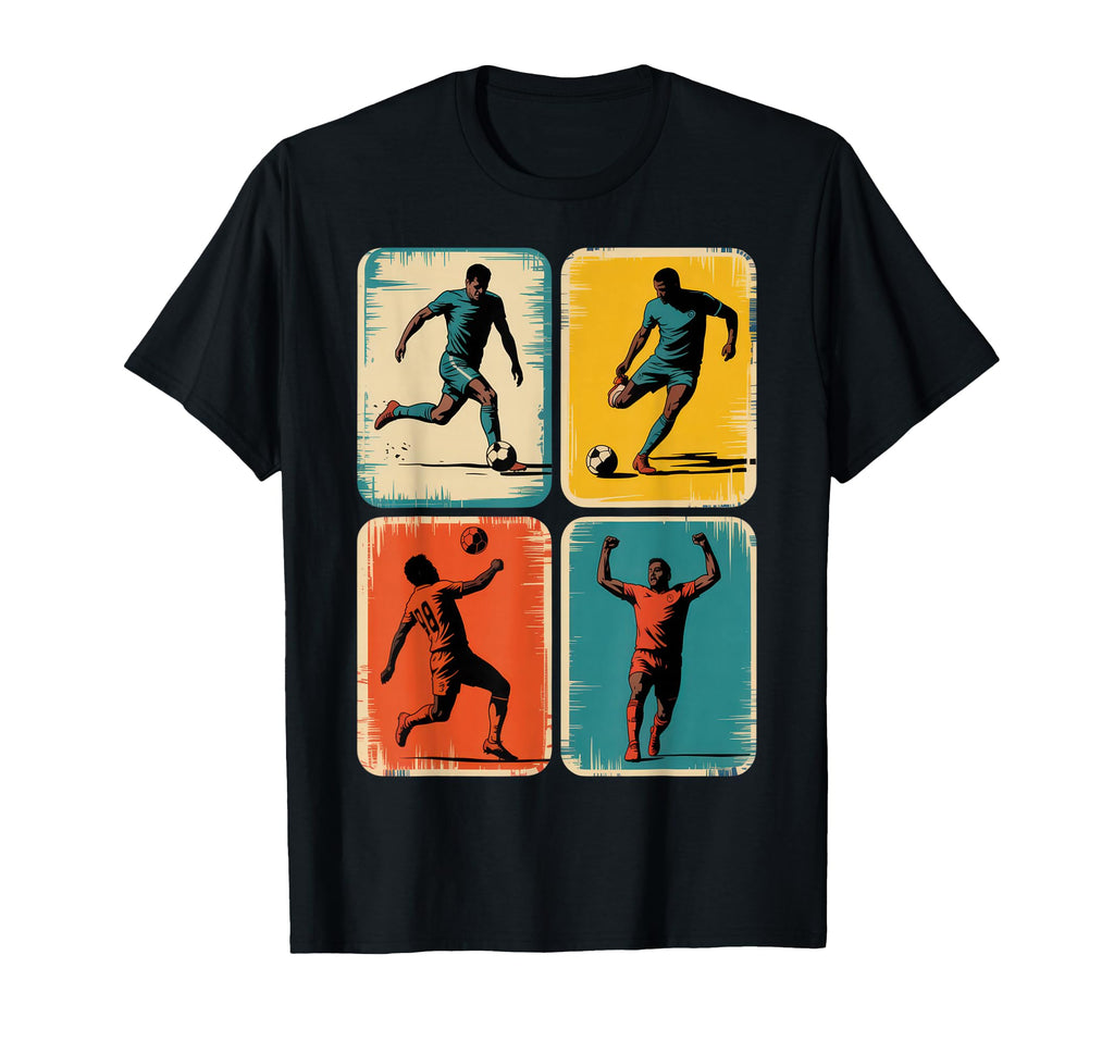 Soccer Art Sports Enthusiasts And Fans T-Shirt - Custom Art Print Men Women