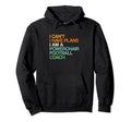 I Cant I Have Plans Powerchair Football Hoodie - Trendy Graphic for Adults