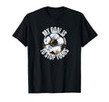 Funny My Goal Is To Stop Yours Soccer T-Shirt - Graphic Print Men Women