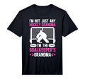 Mens Im Hockey Goalkeeper Grandma T-Shirt - Casual Everyday Wear Men Women