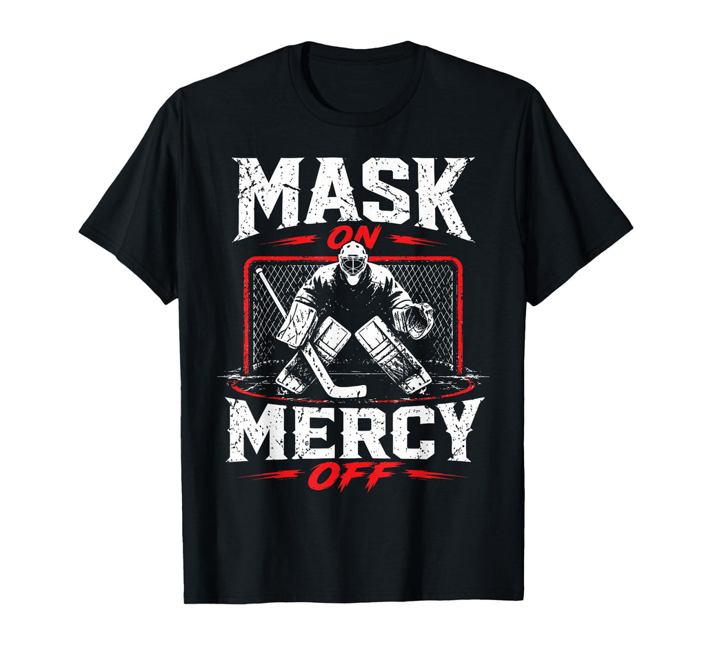 Ice Hockey Goalkeeper Mask Hockey Goalie T-Shirt - Custom Art Print Unisex