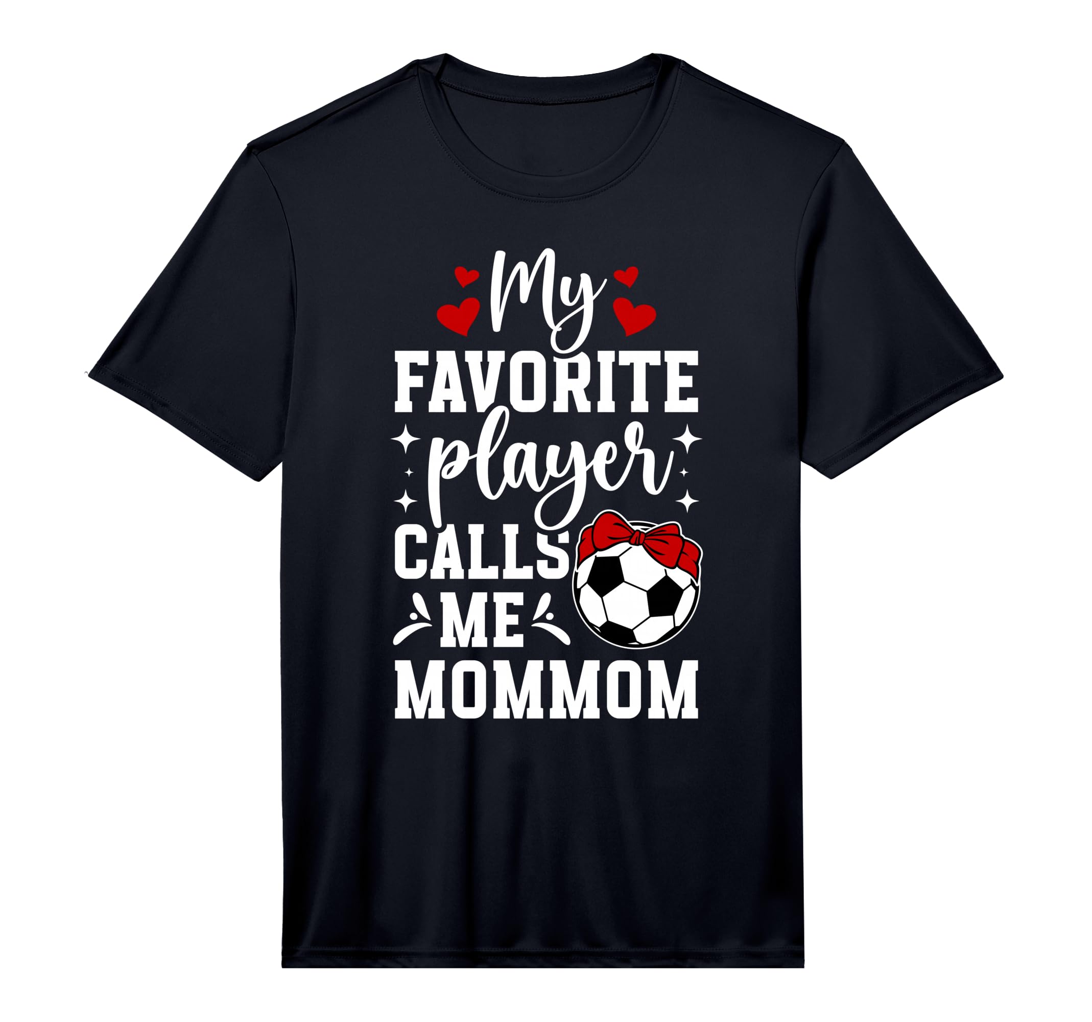 Mens My Favorite Soccer Player Mommom T-Shirt - Unique Graphic Men Women