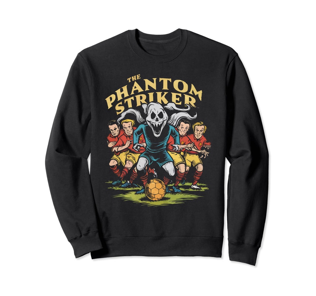 Soccer Halloween Spooky Goalkeeper Sweatshirt - Trendy Graphic Unisex
