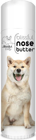 The Blissful Dog Shiba Inu Nose Butter for Dry, Cracked Skin, Lick-Safe Dog Nose Balm with Moisturizing Shea Butter, Almond, Olive, and Essential Oils, Pet Supplies, Uncented, 0.50 oz.