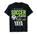 Soccer Yaya My Favorite Player T-Shirt - Fun Novelty Design Men Women