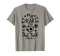 My Heart Is That Field Soccer Grandma T-Shirt - Unique Graphic Men Women