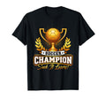 Funny Soccer Champion Trophy T-Shirt - Fun Novelty Design Men Women