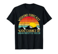 Weekend Forecast Urban Freestyle Soccer T-Shirt - Unique Graphic Men Women