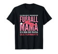 Football Ich Bin Die Mama Des T-Shirt - Minimalist Print for Adults