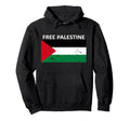 Free Palestine Fist Palestine Hoodie - Minimalist Print for Adults